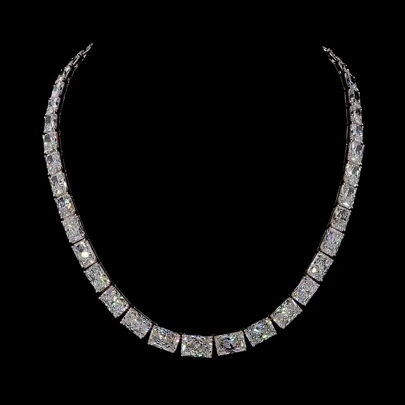Radiant Tennis Necklace, design GD-TN-001