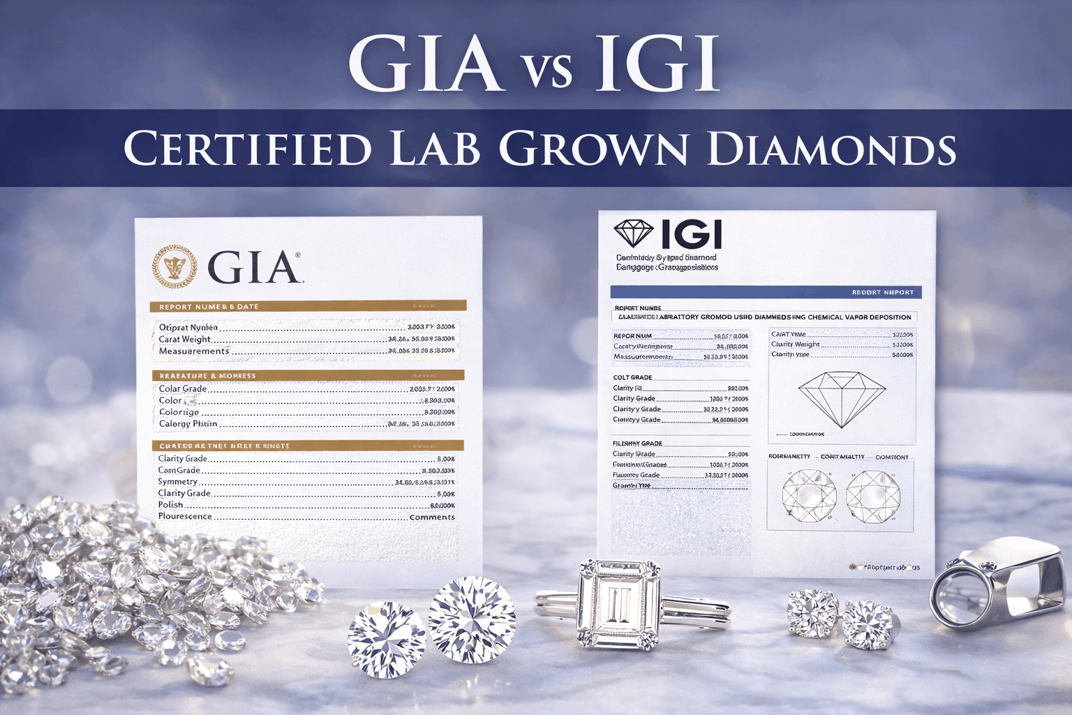 GIA vs IGI Certified Lab Grown Diamonds: What Every Retailer Needs to Know