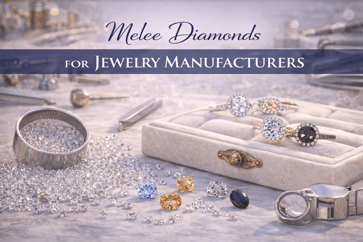 Melee Lab Grown Diamonds Wholesale: Everything Manufacturers Need to Know Before You Buy