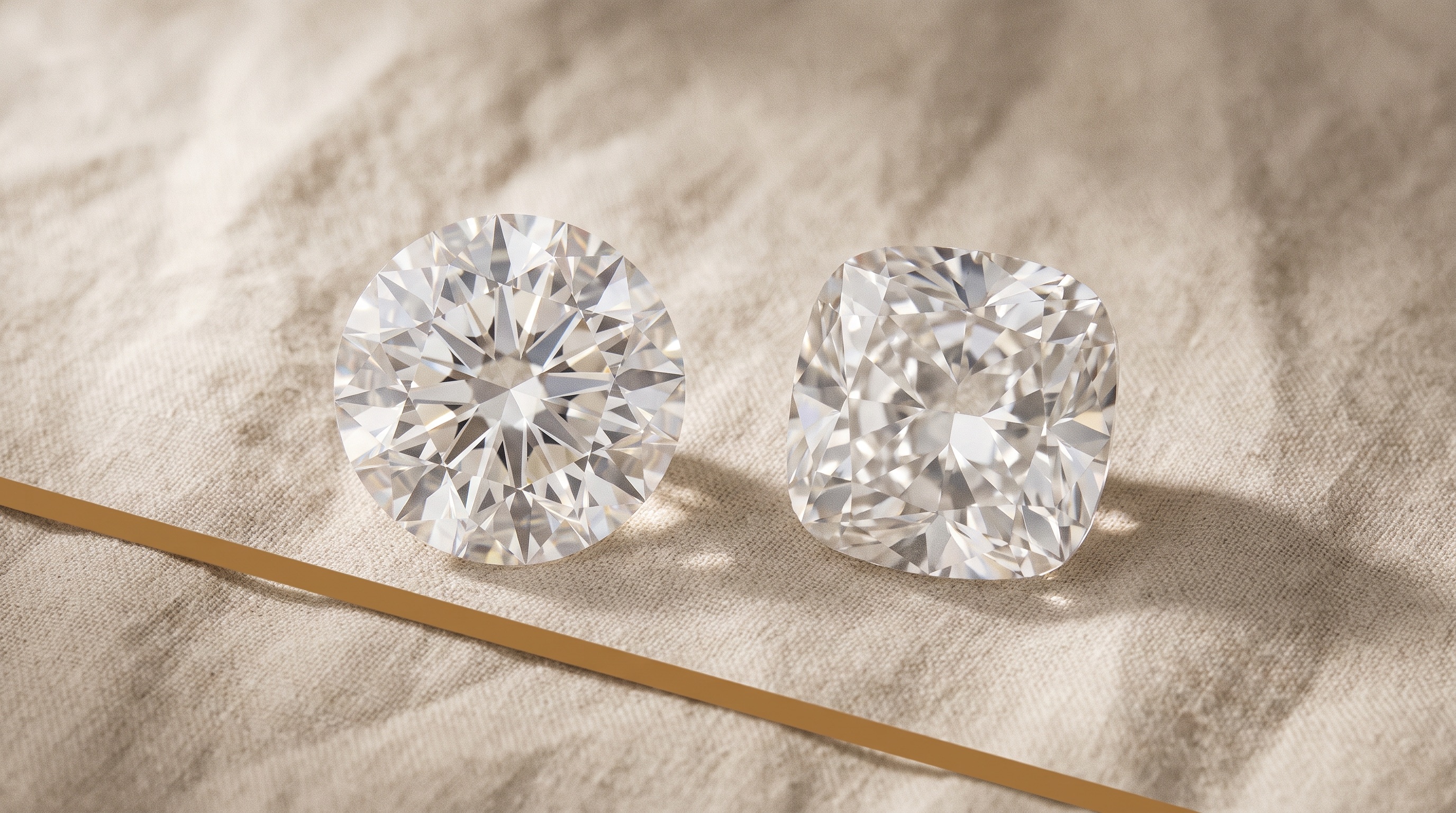 Round vs Cushion Diamond: A Buyer's Guide