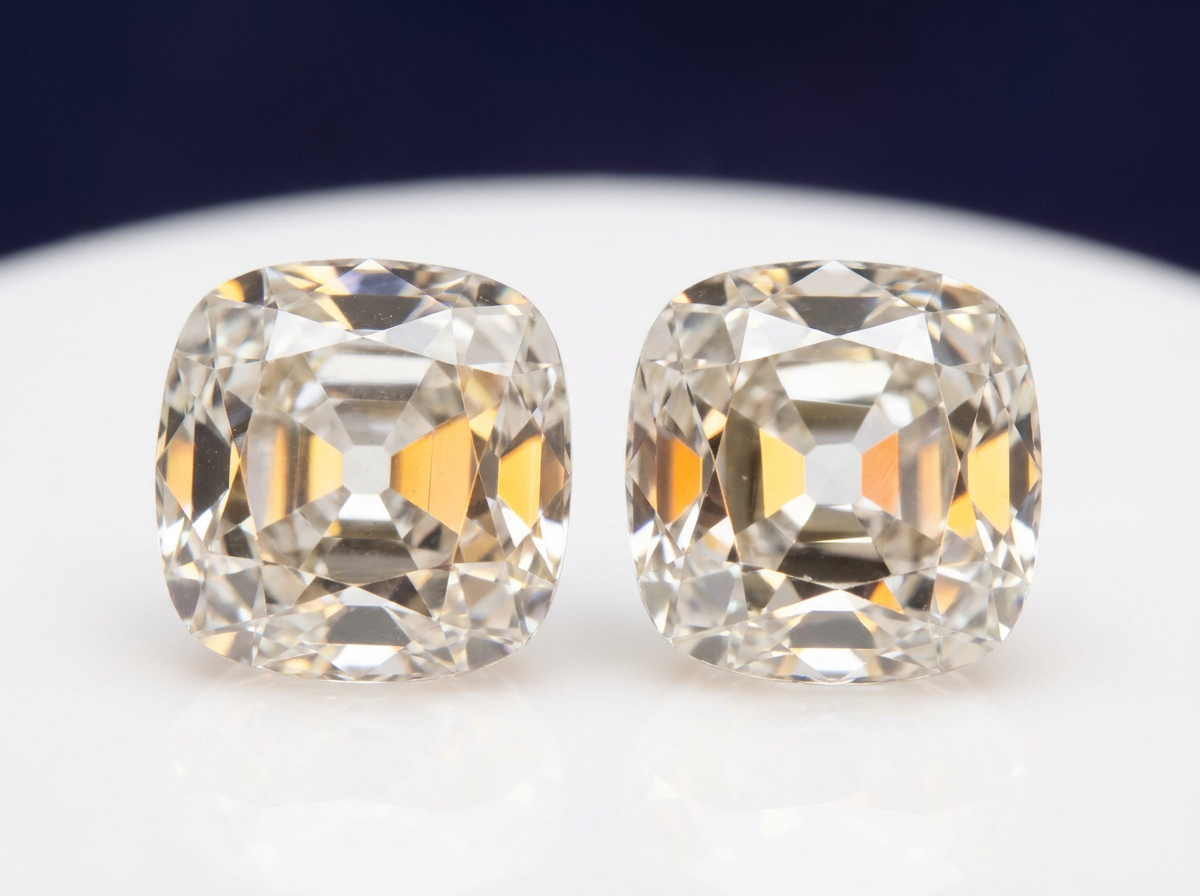 Old Mine Cut Matched Pair Wholesale