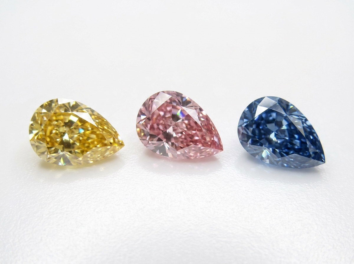 Fancy Color Pear Shape Wholesale