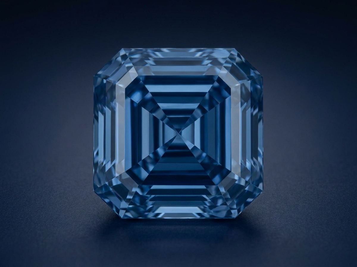 Fancy Color Asscher Diamonds Wholesale