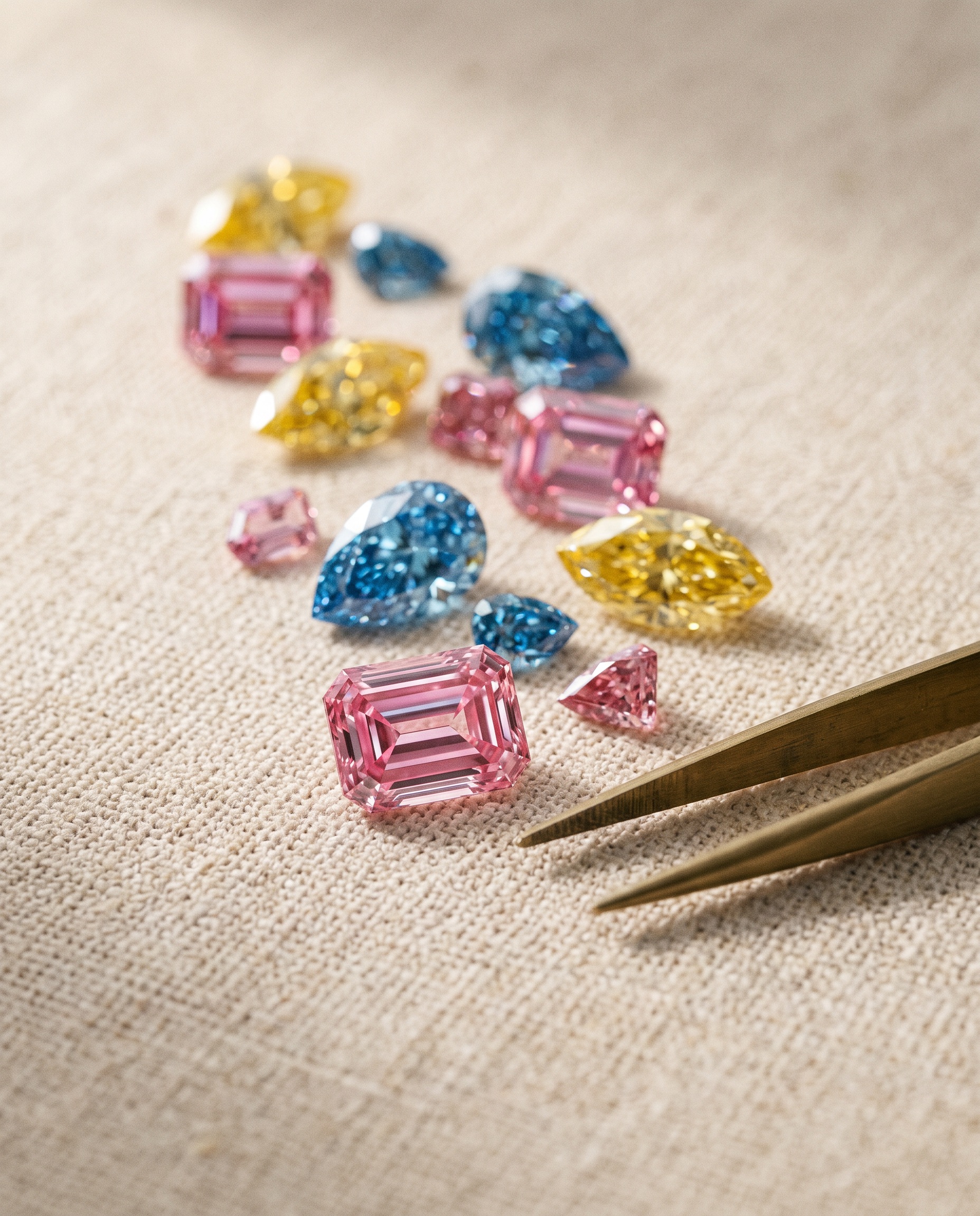 Fancy Color Fancy-Shape Melee Wholesale