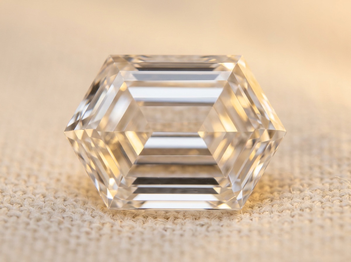Hexagon Cut Diamonds Wholesale