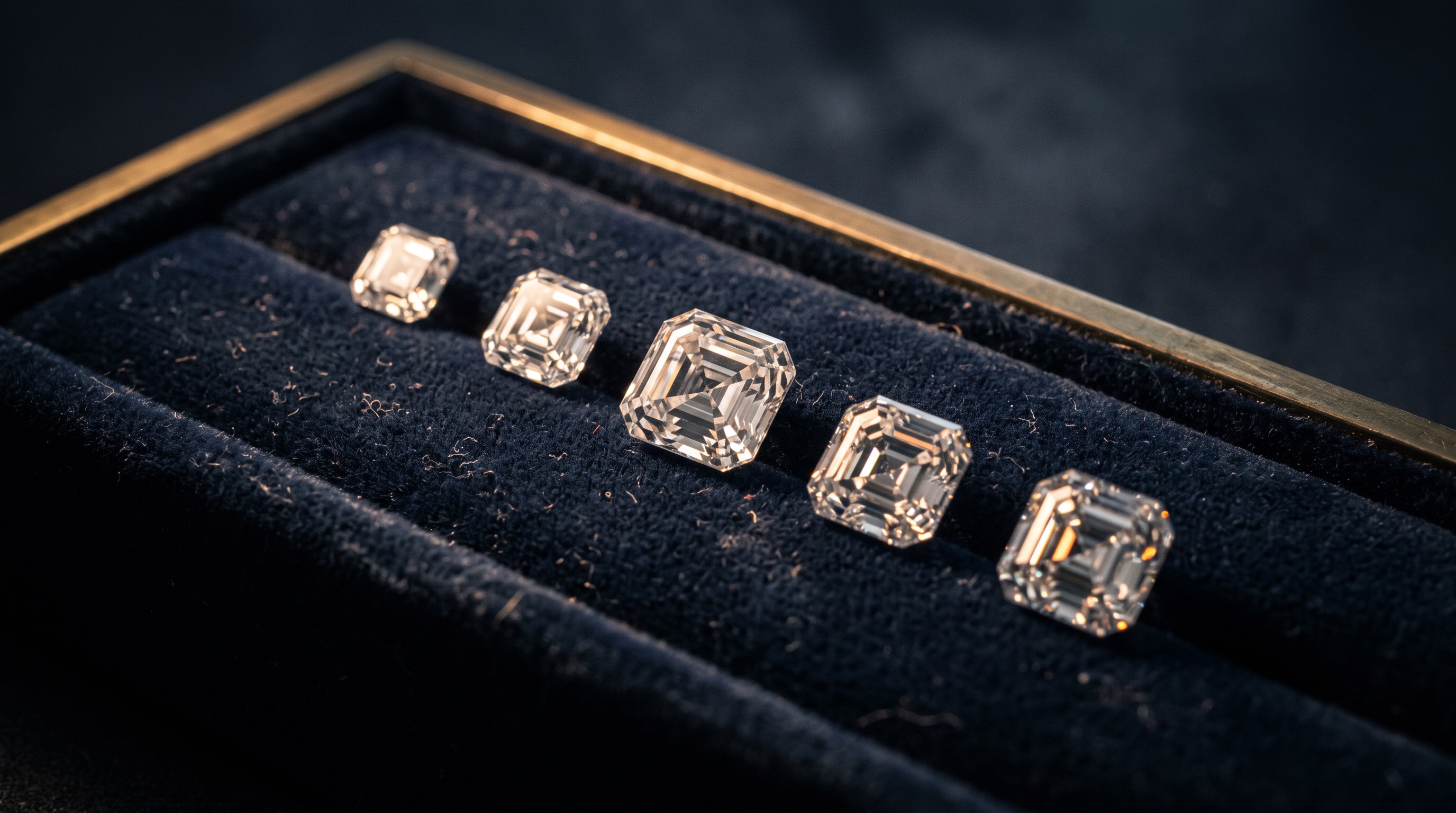 Asscher Cut Lab-Grown Diamonds Wholesale