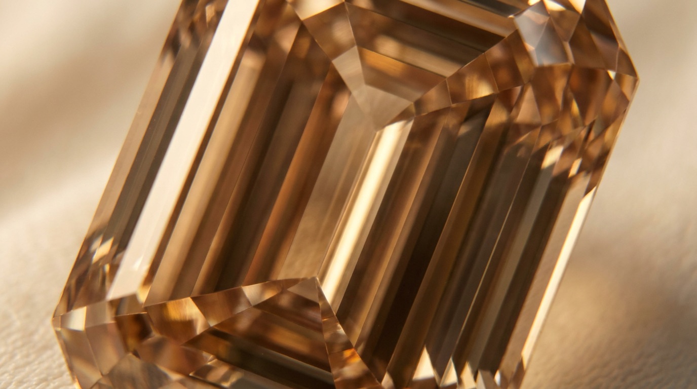 Champagne Emerald Cut Diamonds: Grading, Sourcing & Wholesale Guide