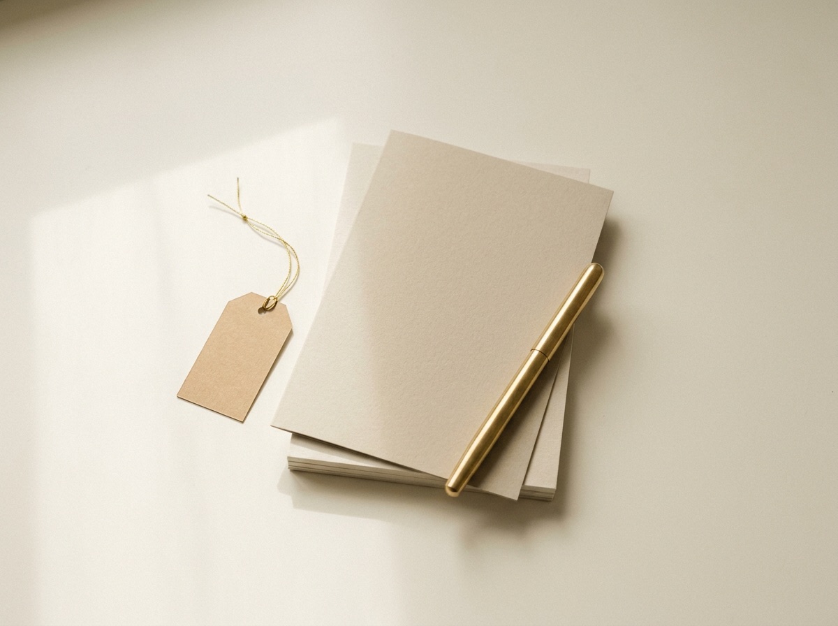 Certificate presentation and paperwork are part of the brand experience