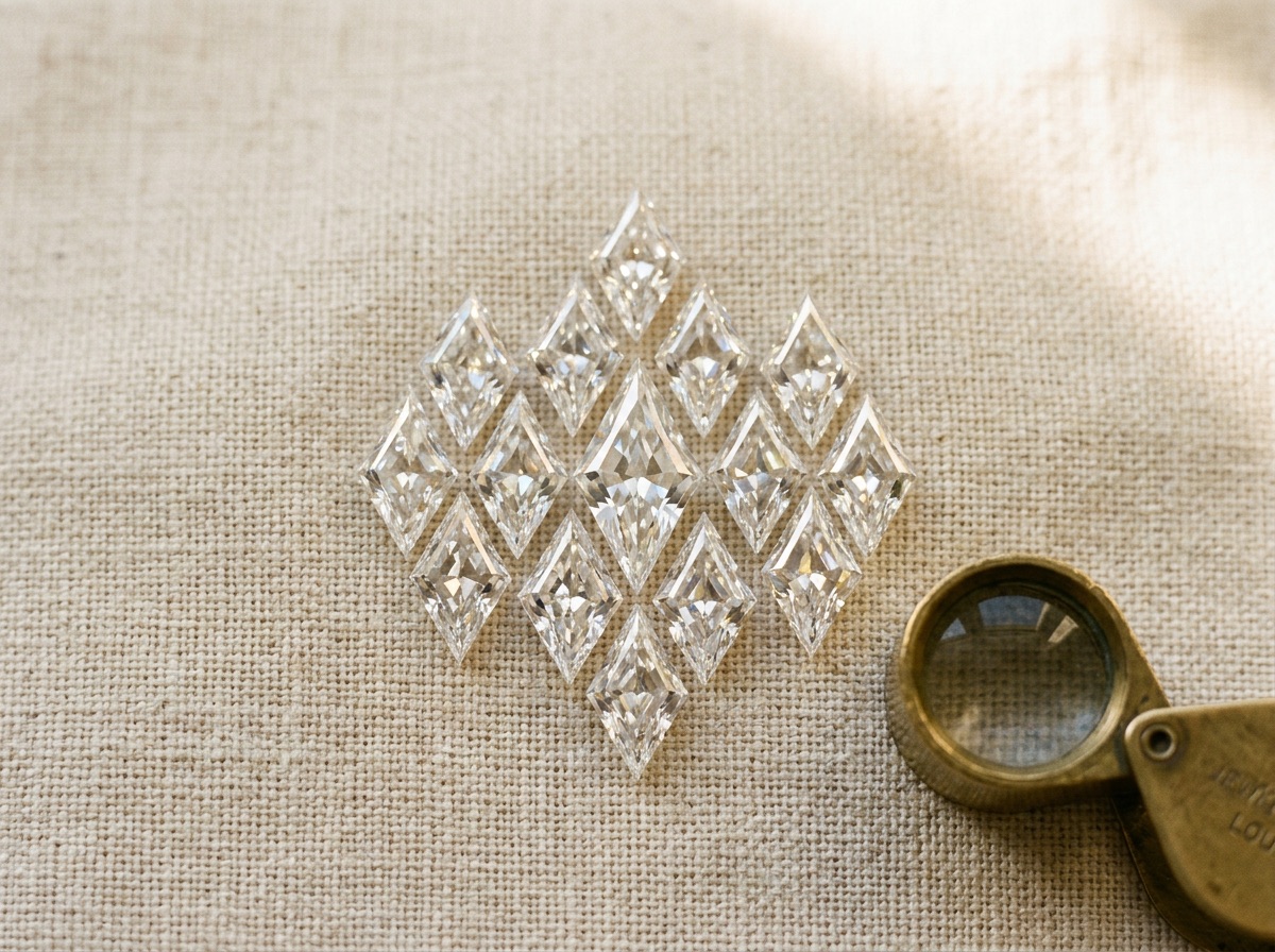 Kite Shape Diamonds Wholesale