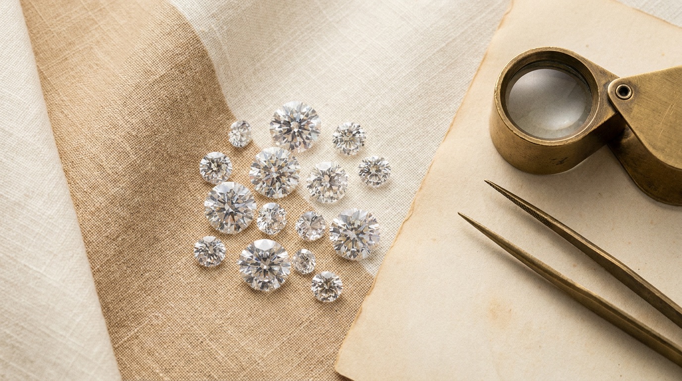 Round Brilliant Diamonds Wholesale NYC