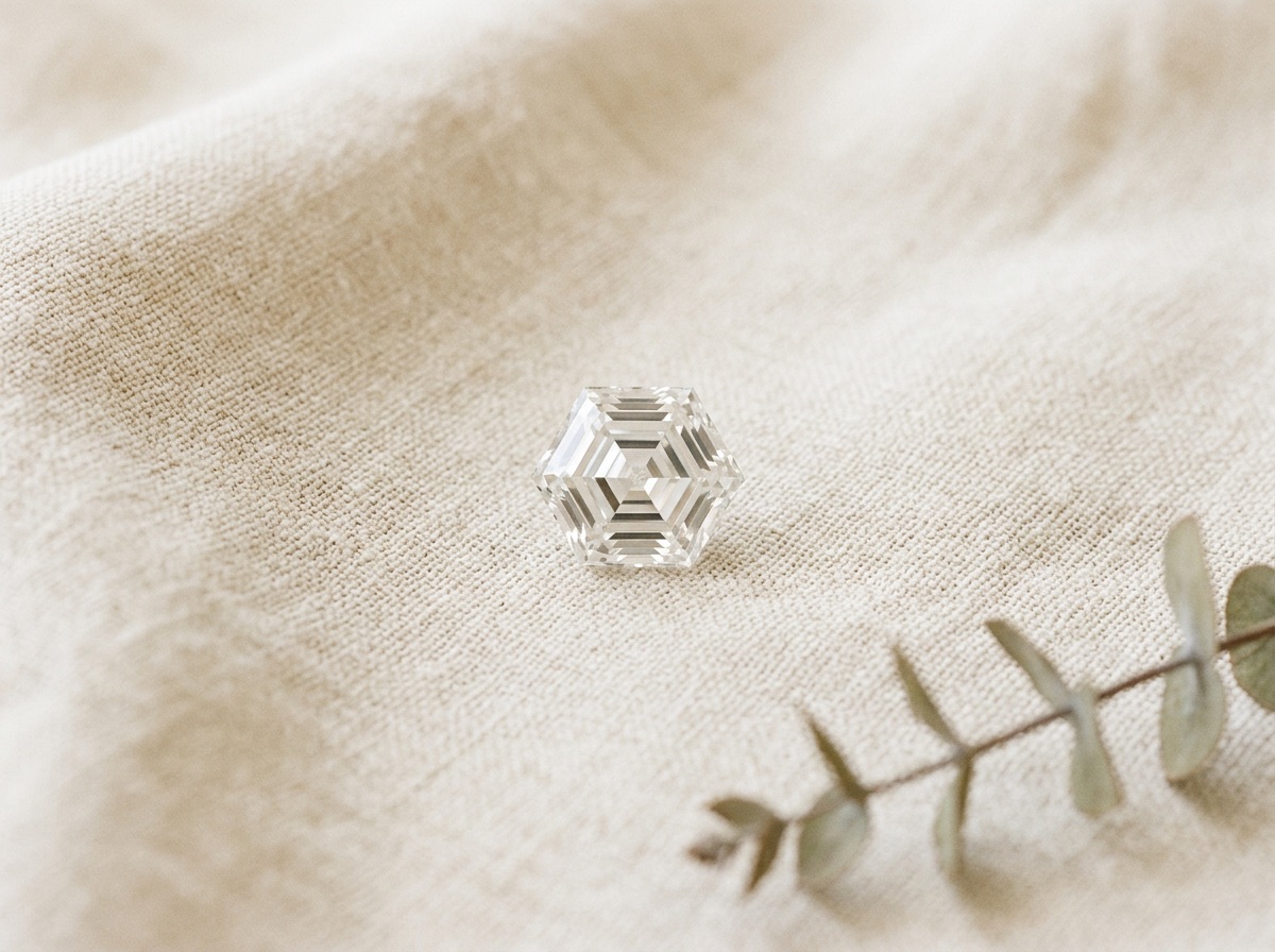 Hexagon Cut Diamonds Wholesale