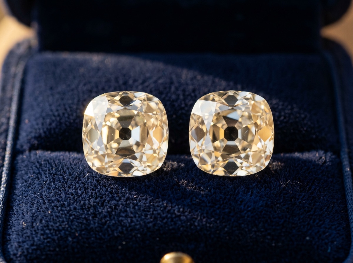Old Mine Cut Matched Pair Wholesale