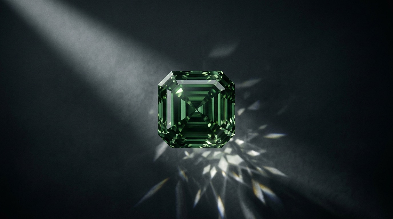 Fancy Color Asscher Diamonds Wholesale