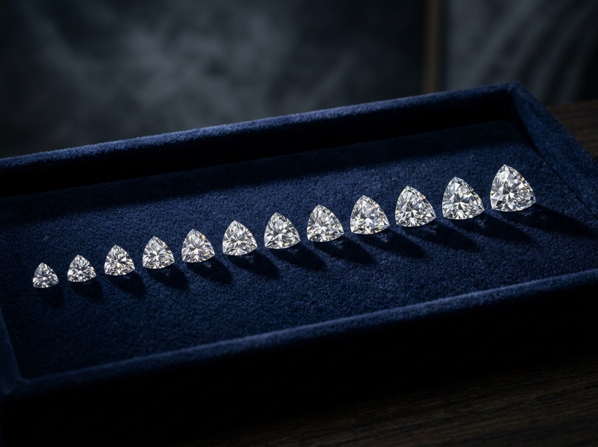Trillion Cut Diamonds Wholesale: Facets, Grading & Sourcing Guide