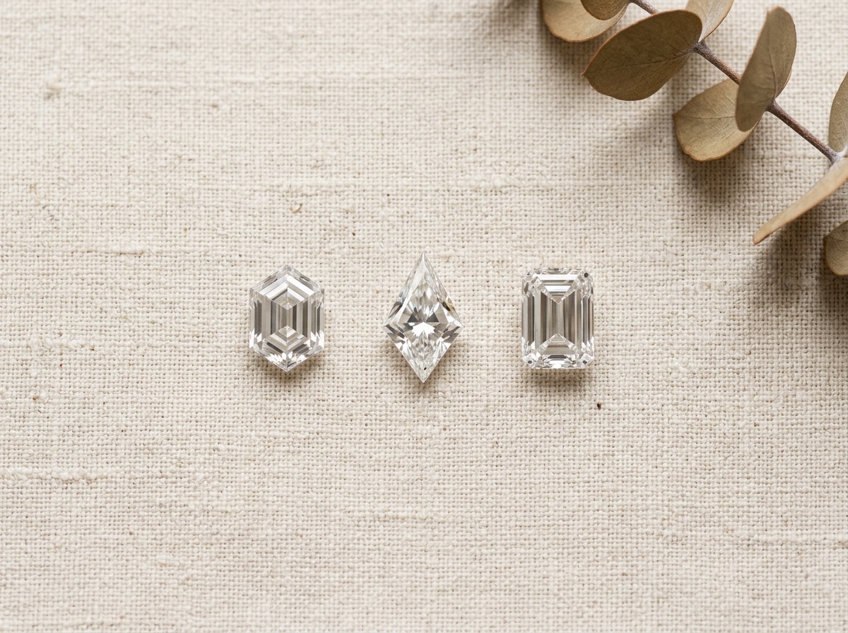 Hexagon Cut Diamonds Wholesale