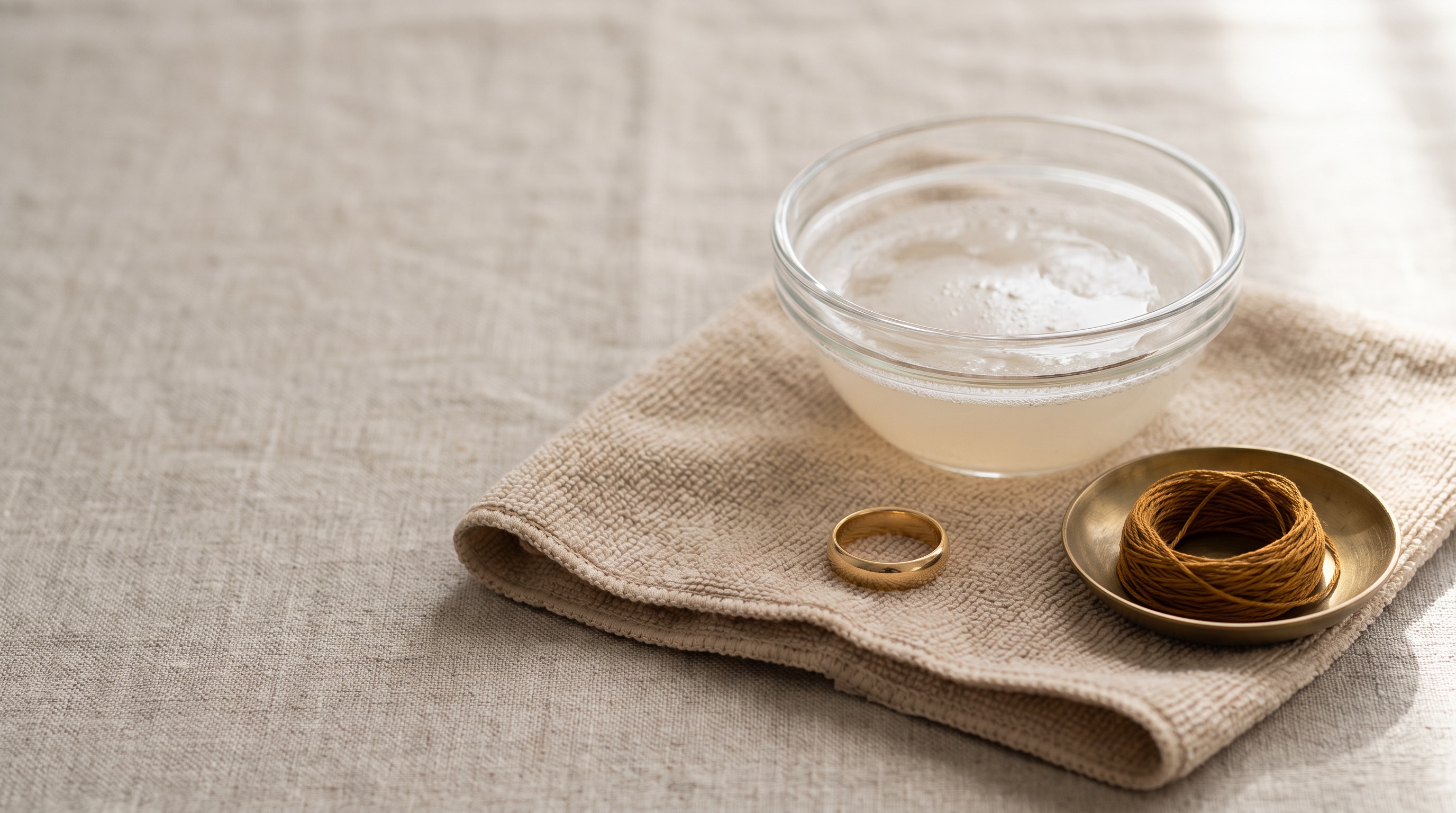 How to Clean Gold Jewelry at Home (Safely)