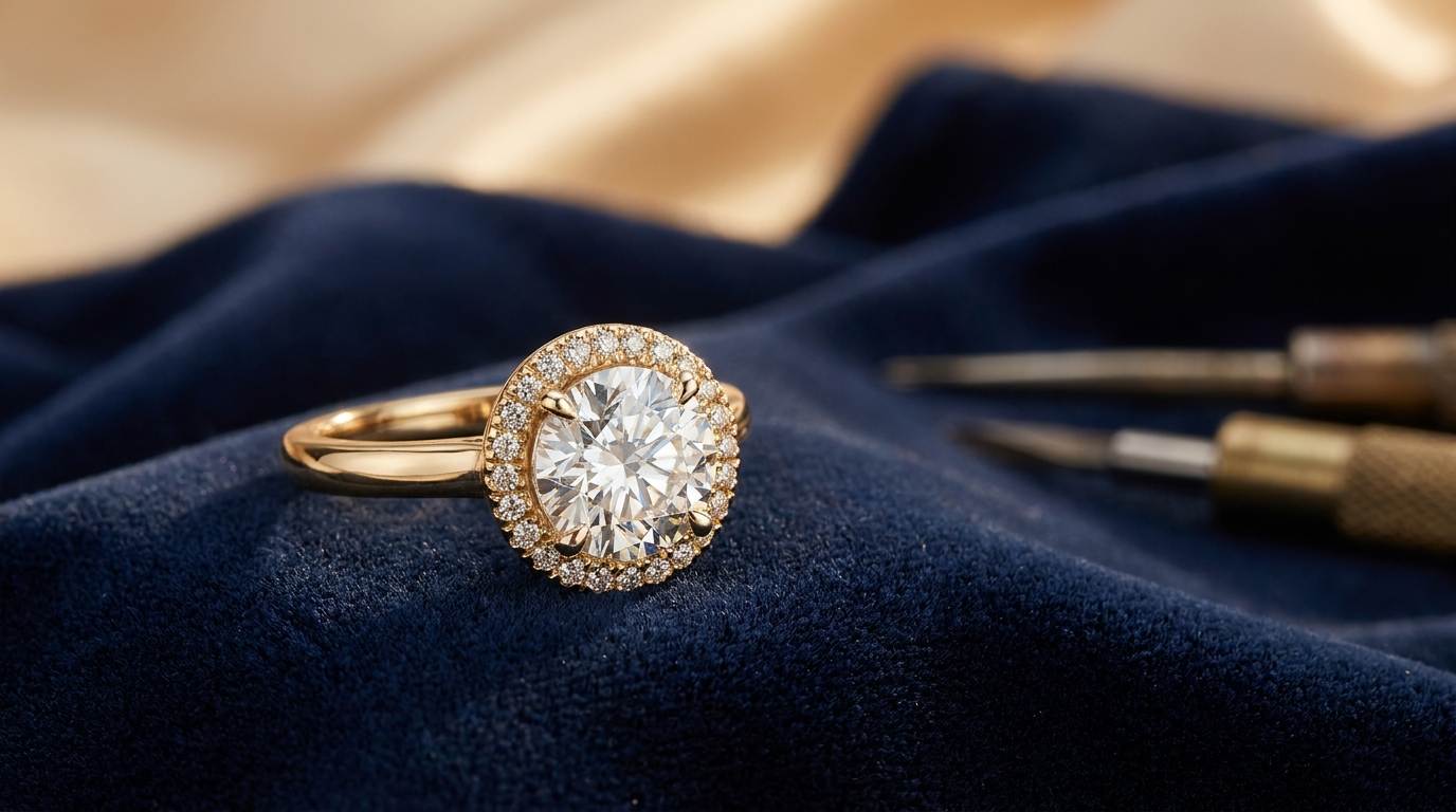 Natural Melee for Halo Settings: What Jewelers Need to Know
