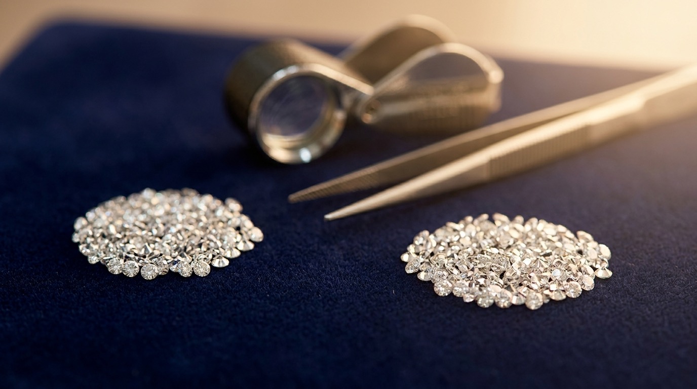 Natural vs Lab-Grown Melee Diamonds: The Full Comparison for Jewelers