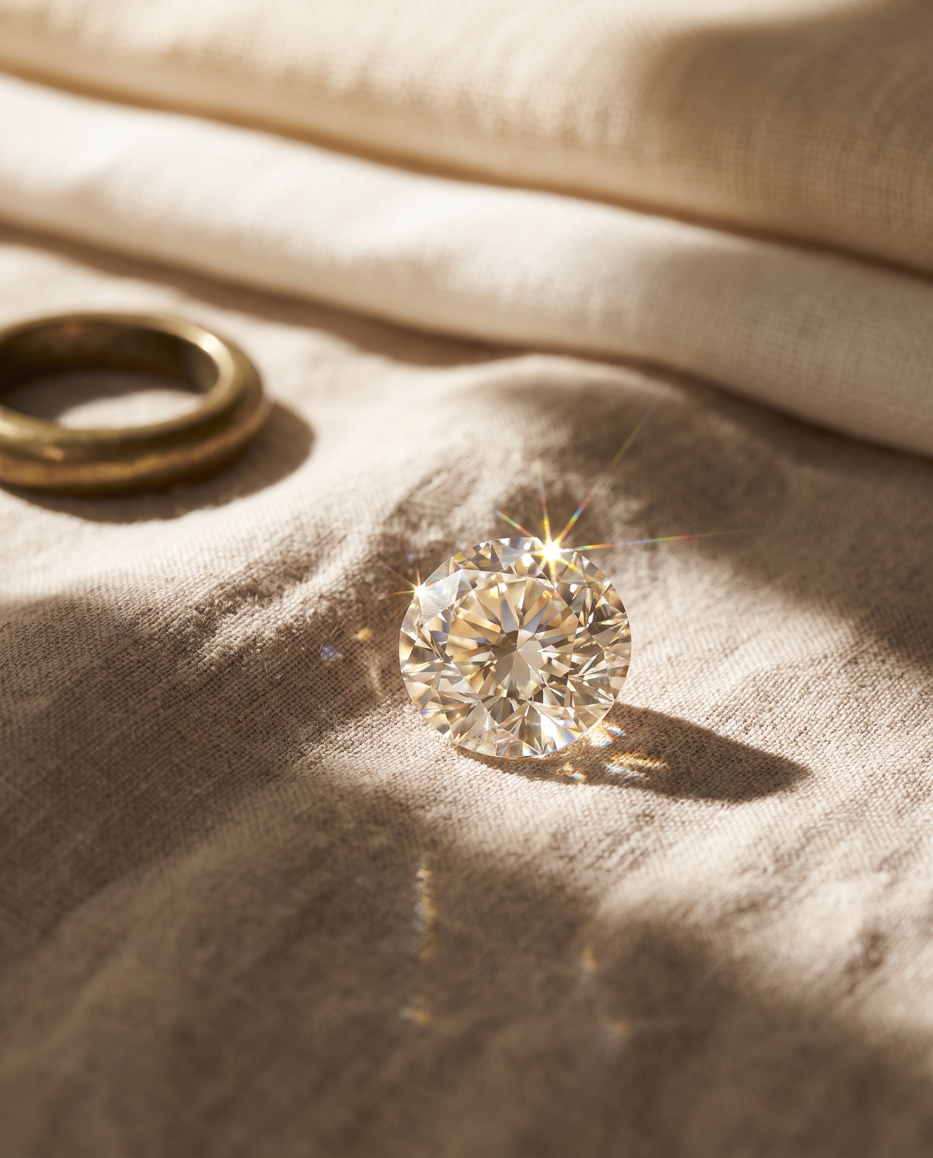 Diamond Scintillation Explained